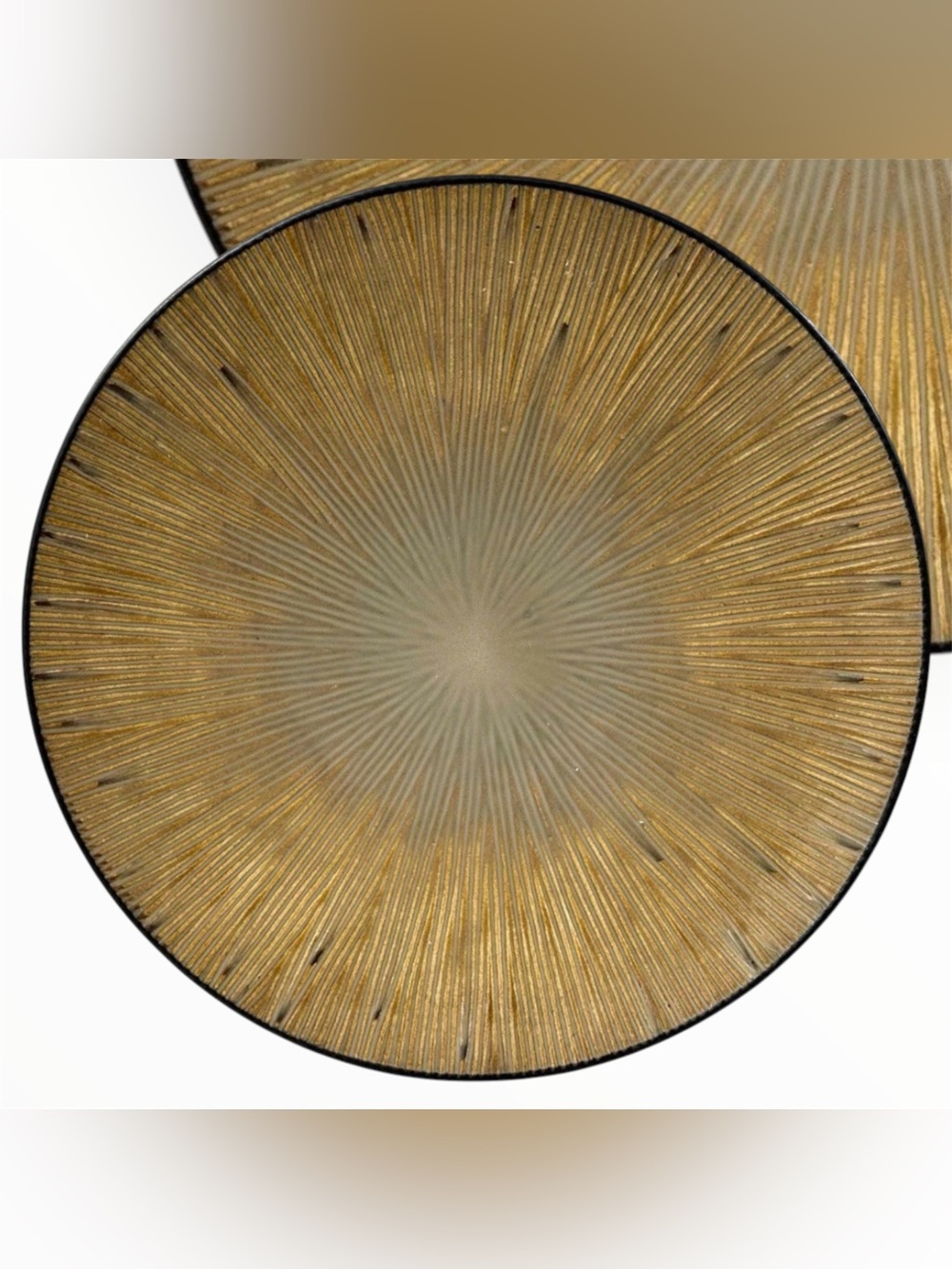 Joseph Abboud Ventana 11.5” Dinner Plate Brown Saks Fifth Avenue - Discontinued